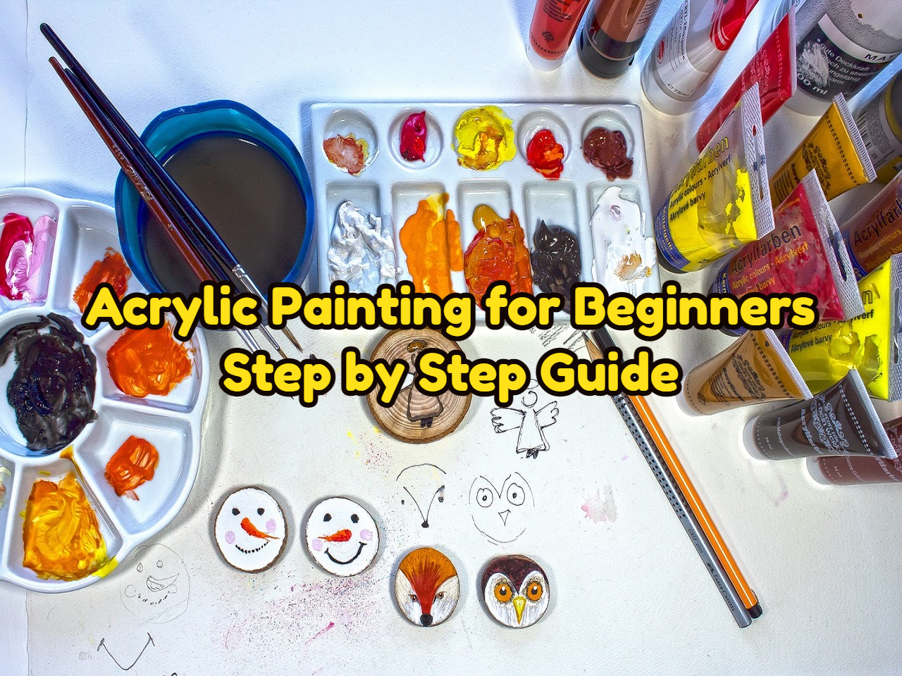 Acrylic Painting for Beginners: Step-by-Step Guide